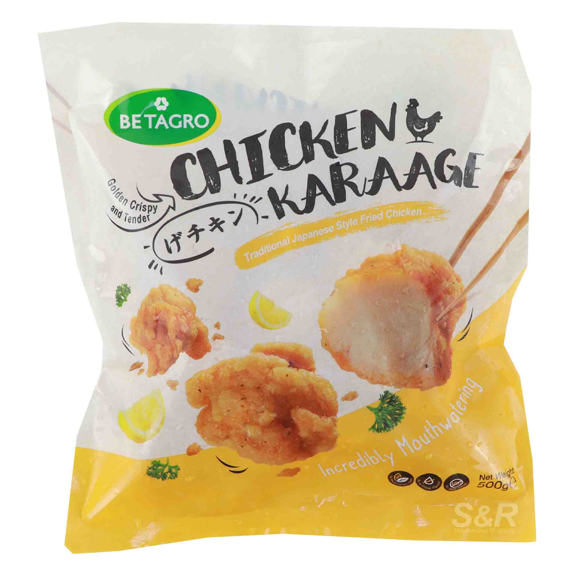 Betagro Chicken Karaage Traditional Japanese Style Fried Chicken 500g